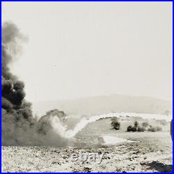 Rare 1949 D-Day Normandy Crocodile Tank Training Salisbury Plain Press Photo