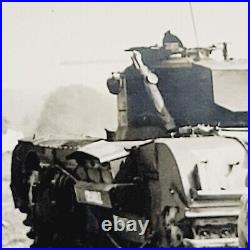 Rare 1949 D-Day Normandy Crocodile Tank Training Salisbury Plain Press Photo