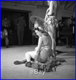 Rare 6 Earl Carroll Girls Yvonne De Carlo Munsters 1940 Vintage 120 MM Negatives