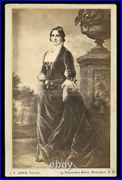 Rare Jarvis Series Wife of President LUCY HAYES 1800s Famous Photo Political
