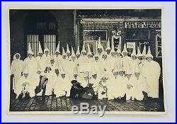 Rare K. K. K. Vintage Klan Photo 6.5 X 4.5 Black and White Original