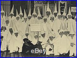 Rare K. K. K. Vintage Klan Photo 6.5 X 4.5 Black and White Original