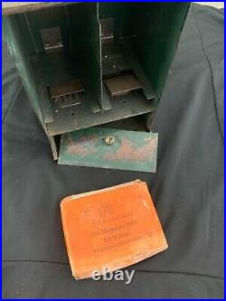 Rare Vintage Antique Metal Picture Viewing Machine + Stereoscope Viewer + Photos