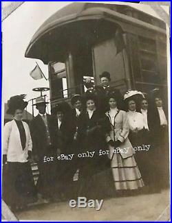 Rare Vintage Photo Album History Prescott Arizona Stagecoach Trains Pioneers ++