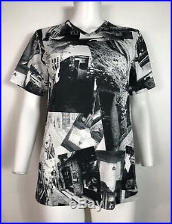 Rare Vtg Jean Paul Gaultier Homme Black & White Photo Print T Shirt M 48