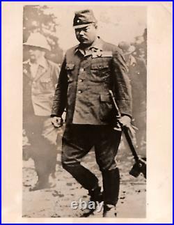 Rare Wwii Japanese General Tomoyuki Yamashita Portrait Press Photo 1944 C46