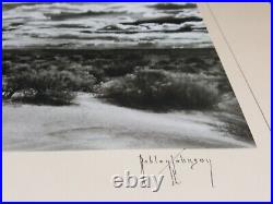 Robley Johnson Manhatten projectSand Sage and Sky original B&W photo