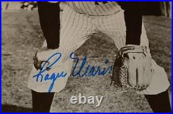 Roger Maris Vintage Signed 8x10 Black And White Photo! Must See