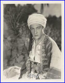 Rudolph Valentino Son Of The Sheik 26 Vintage 8 X10 Portrait