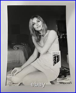 SHARON TATE 1967 Original Photo by GIANNI PRATURLON Credit Stamp (1/1) RARE++