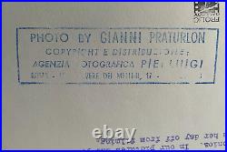 SHARON TATE 1967 Original Photo by GIANNI PRATURLON Credit Stamp (1/1) RARE++