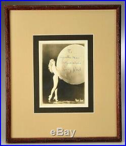 Sally Rand Rare Early Vintage Signed Portrait Burlesque Photo Maurice Seymour