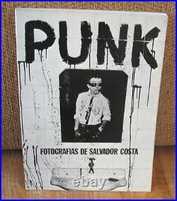 Salvador Costa Punk Black and White Photographs By Fotografias de 1st PB 1977
