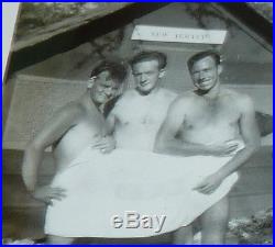 Sexy Shirtless Nude Men Photo Vtg Soldier Us Navy Usn Ww2 Pearl Harbor Hawaii