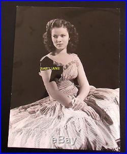 Shirley Temple Vintage 10x13 Oversized Photo Taken By George Hurrell