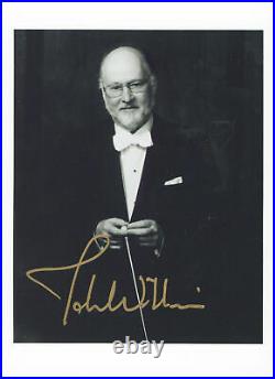Star Wars John Williams Authentic Signed 5x7 Black & White Photo BAS #A48582
