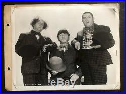 THREE STOOGES Original Vintage Keybook Promotional Photo Still 1940s