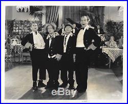 THREE STOOGES WithTed Healy ORIGINAL Vintage PHOTO 1933 Beer And Pretzels