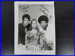 The Mod Squad Hand Signed By Peggy Lipton Michael Cole Clarence Williams COA
