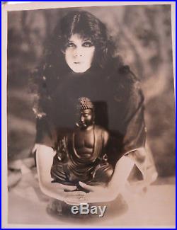 Theda Bara Original Vintage 1918 Photo The Soul Of Buddha William Fox Silent
