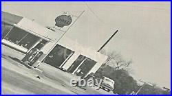 ULTRA RARE Photographer Estate 1952 OOAK VTG Photo Packet SHELL oil Gas Station