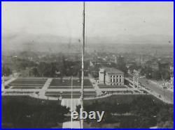 US Mint Building Denver, CO Vtg Photograph c. 1910s 20s Original Bird's Eye View