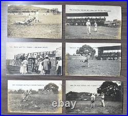 US Navy Playing Baseball in Panama Lot Of 32 Vintage Black & White Photos 1915