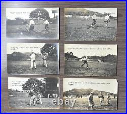 US Navy Playing Baseball in Panama Lot Of 32 Vintage Black & White Photos 1915