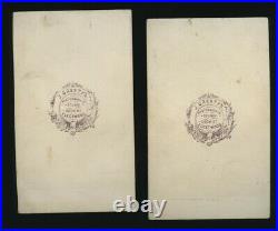 Unusual Set of 1860s CDV Photos Including Hanging Soldier