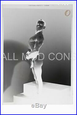 VINTAGE 1940s LF PHOTO NEGATIVE 5 x 7 KIMBLE PHYSIQUE BEEFCAKE GAY INTEREST 22-8