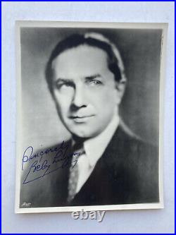 VINTAGE PHOTOGRAPH Bela Lugosi HAND SIGNED BLACK AND WHITE 8X10