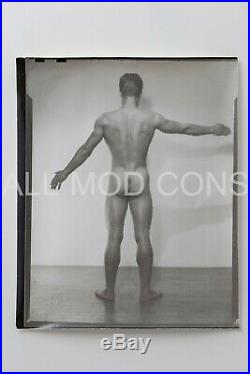 VTG 1940s LF Photo Negative & Contact Print 4 x 5 Gay Interest Pat Burnham 07-03