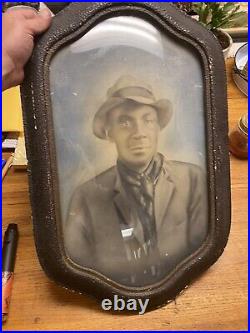 VTG African American Black MAN Uniform Late 1800s Large Format Photo 27 X 22