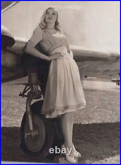 Veronica Lake (1940s)? Original Vintage Stylish Glamorous Photo K 323