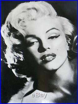 Very Rare Original Vintage Marylin Monroe Photograph Gelatin Print