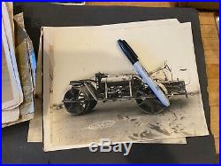 Vintage 1900s EARLY race car photo album automobile photography huge collection