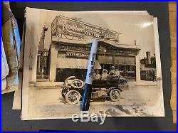 Vintage 1900s EARLY race car photo album automobile photography huge collection