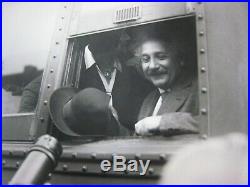 Vintage 1931 Type 1 Photo 10x8.'' Albert Einstein''. Pasadena, Cal. # 3