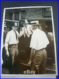 Vintage 1934 Type 1 Photo 8.5x6.5.'' John Dillinger''. Cook County Morgue, lot