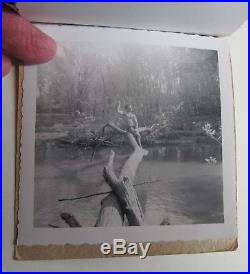 Vintage 1952 Gay Int. Bodybuilders Snapshot 10 Photo Album Muscles, Swimsuit