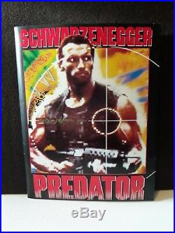 Vintage 1987 PREDATOR Press Release Kit with 10 B&W photos Arnold Schwarzenegger