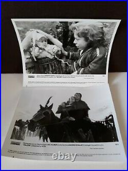 Vintage 1988 Movie WILLOW Press Info Promo kit with 5 B&W 8X10 photos RARE