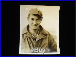 Vintage 5 x 4 Black & White Snapshot Photograph of Ted Williams