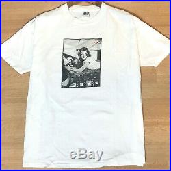 Vintage 90s Guess Ad Campaign Black White Photo T Shirt Large Larissa Bondarenko