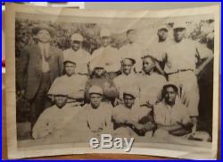 Vintage African American Baseball Team Negro League Black History Uniform Photo