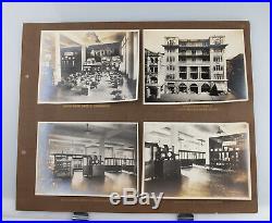 Vintage Andersen Meyer Chinese Factory Photo Presentation Album Gelatin Silver
