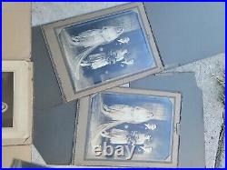 Vintage Antique Family Potrait Pictures Lot Early 1900s Black and White Photos