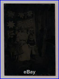 Vintage Antique Photo Grandma Moses Anna Mary Robertson Kids & Folk Art Quilt