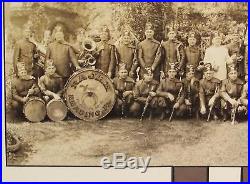 Vintage Antique Rajah Panoramic Group Photograph Shriners Reading, PA early 1900s