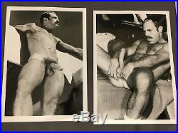 Vintage B/W Colt Studio Male Nude 5X7 Photo Set of 10 COE FAULKNER Gay Interest